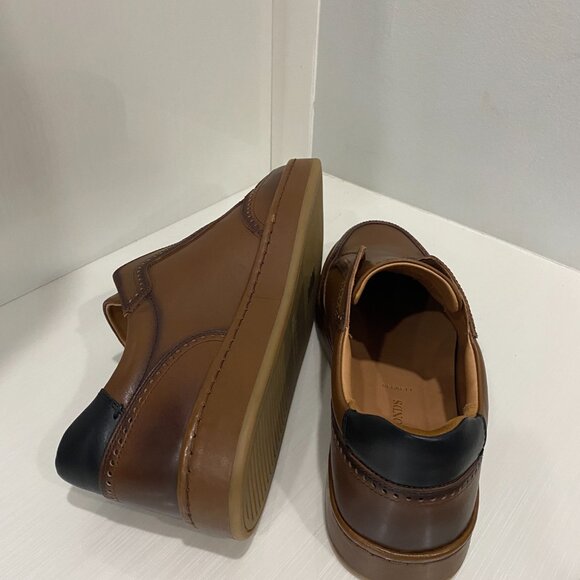 Brand New never worn Size 11 ALLEN EDMONDS Beckett Leather Slip-On Sneakers - Picture 5 of 9